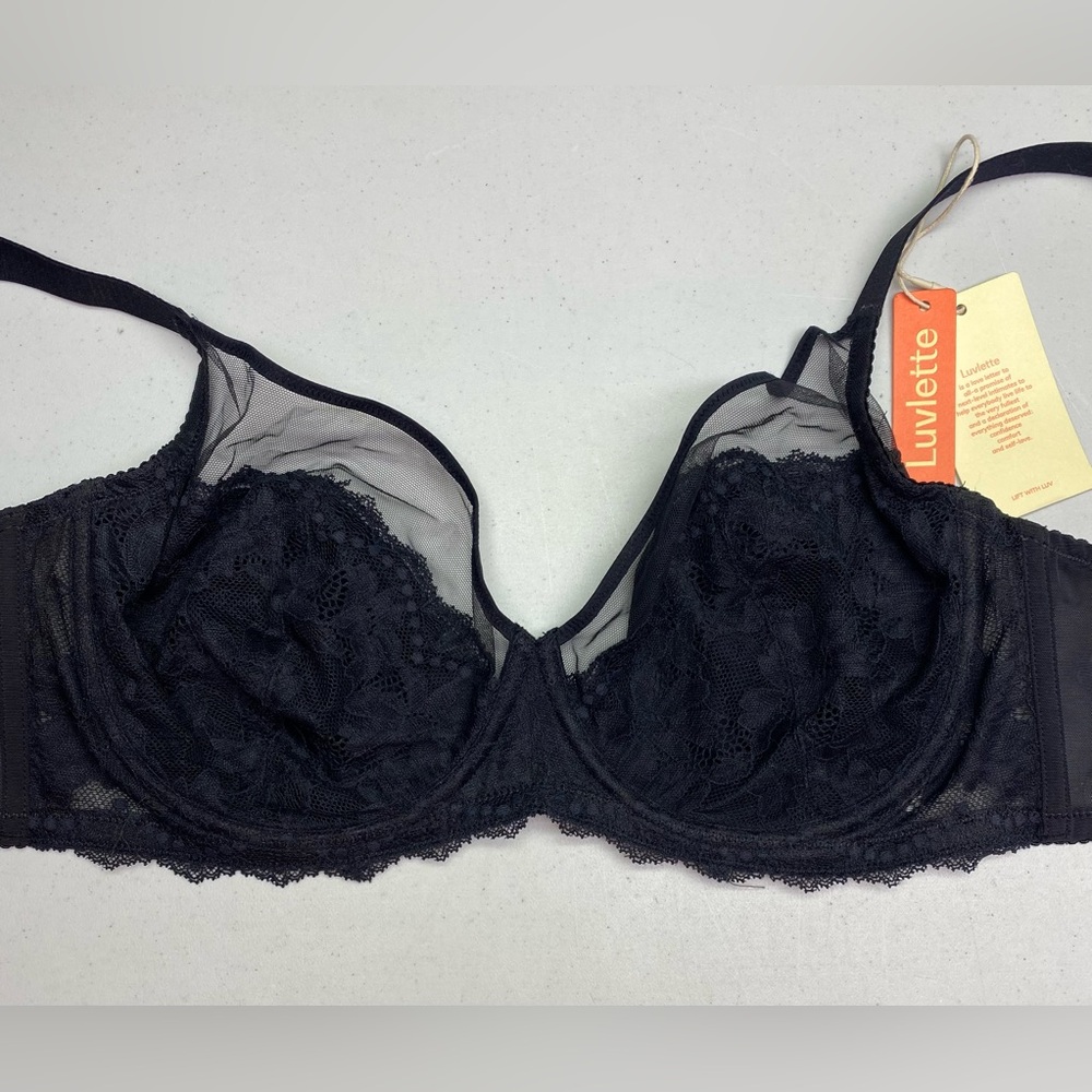NWT Luvlette Unlined Underwire, 36DDD, *P 1100
